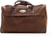 Leonardo Travel Bag - Carry-On Luggage - 31 x 35 cm - Choco - Leather Look