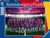 Ravensburger puzzel FC Barcelona 2019/2020 - legpuzzel - 1000 stukjes