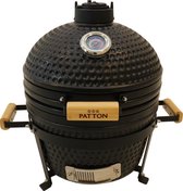 Bol.com Patton Kamado Grill 16" - Table chef - Tafel model - Classic Black/Mat aanbieding