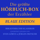 Die größte Hörbuch-Box der Erzähler: Blaue Edition