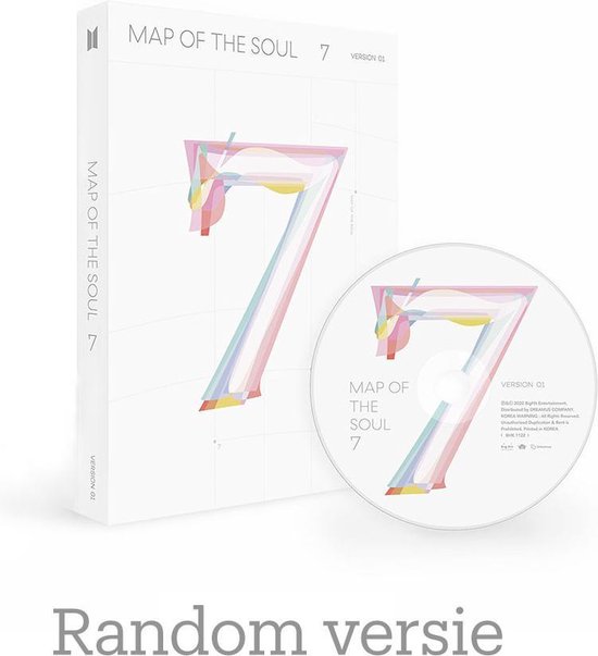 K-POP・アジア BTS [MAP OF THE SOUL 7] ver.4 BTS Map Of The Soul: 7 - Vierde Koreaanse studio-album - Limited