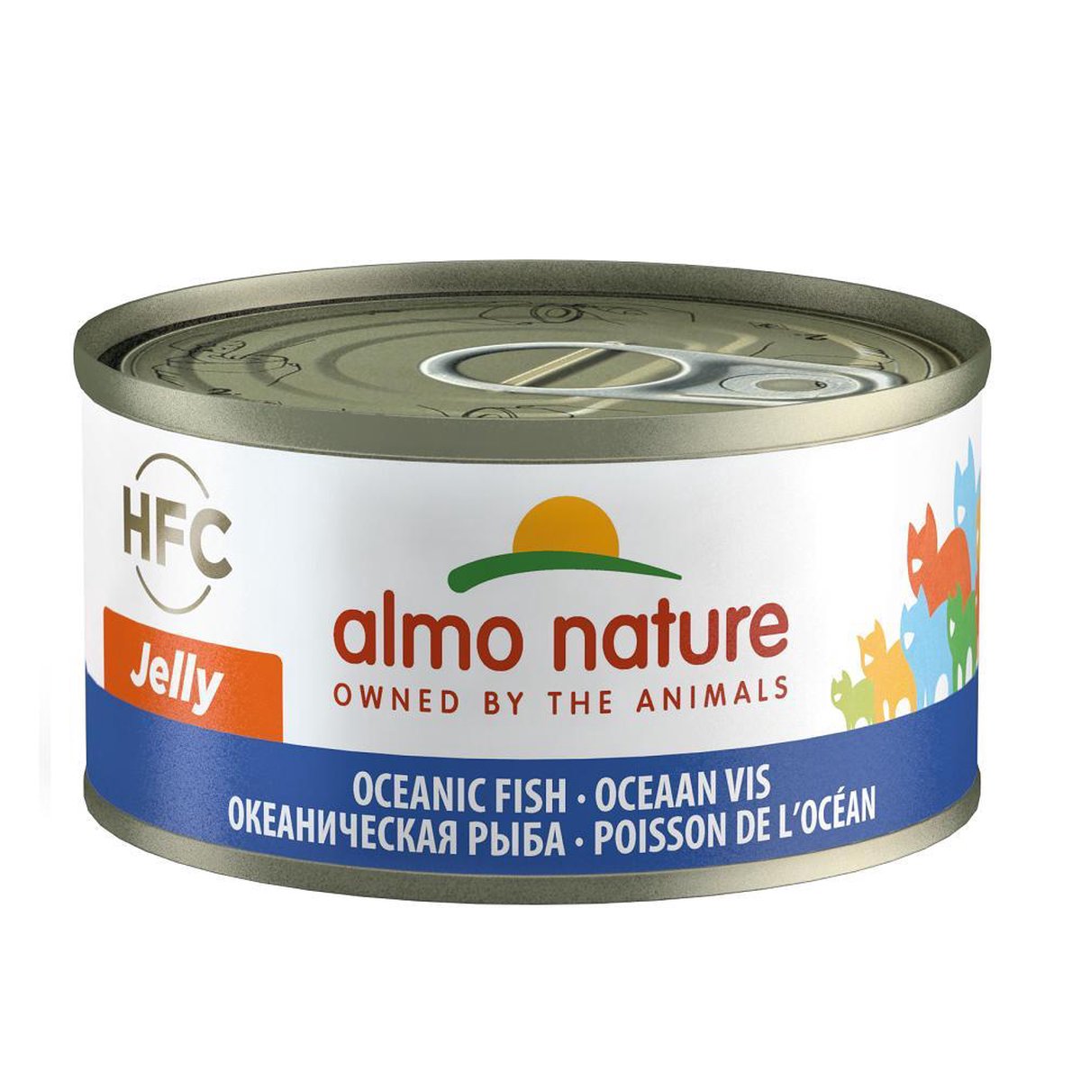 Almo Nature  Natvoer Katten - HFC Jelly - Oceaanvis 24 x 70g