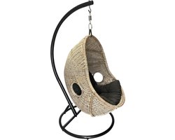 Xenos hangstoel naturel rotan