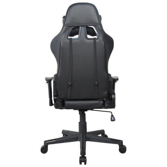 Gamestoel Thomas - bureaustoel racing gaming - ergonomisch - zwart