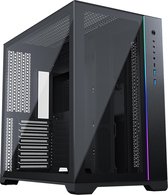 MetallicGear NEO Qube, Dual Tempered Glass design, Dual Chamber ATX Mid-tower, Digital-RGB lighting, Dual System support, Black
