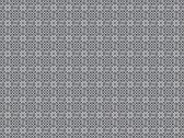 Vloerkleed vinyl | Grey mosaic | 95x95 cm
