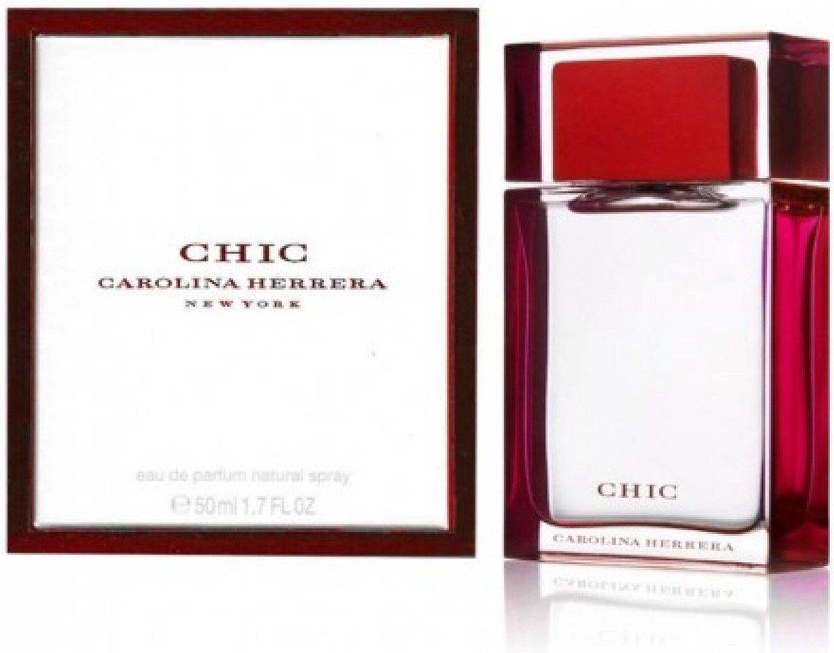 Carolina Herrera Eau De Parfum Chic 50 ml - Voor Vrouwen