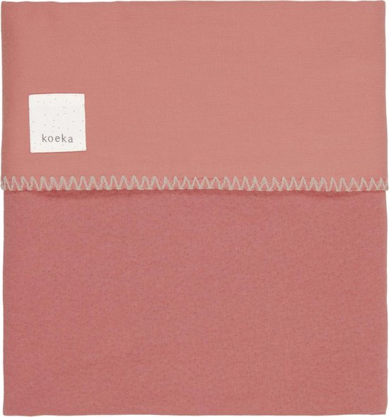 Koeka Runa Deken Wieg Flanel Roestbruin