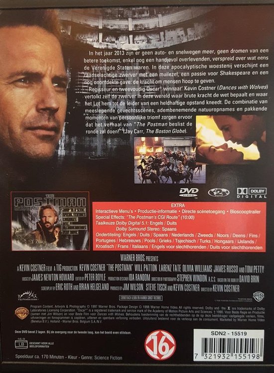 POSTMAN, THE (DVD), Onbekend | DVD | bol.com