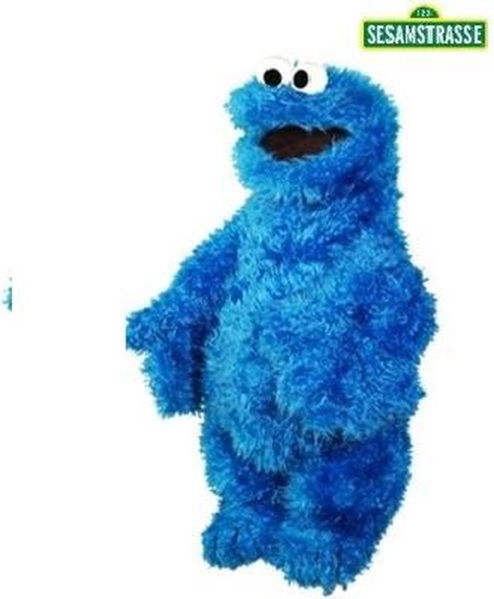 Living Puppet By Monnikendam.nl koekiemonster handpop - 45cm - wasbaar op 30 graden afbeelding