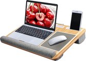 Laptophouder Schoot Portable Houder Zetel Laptopondersteuning Onderzetter Schoottafel Nootboekstandaard Comfortabel Laptoptafel