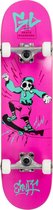 Enuff Skateboard - Skully - roze/blauw/zwart/wit