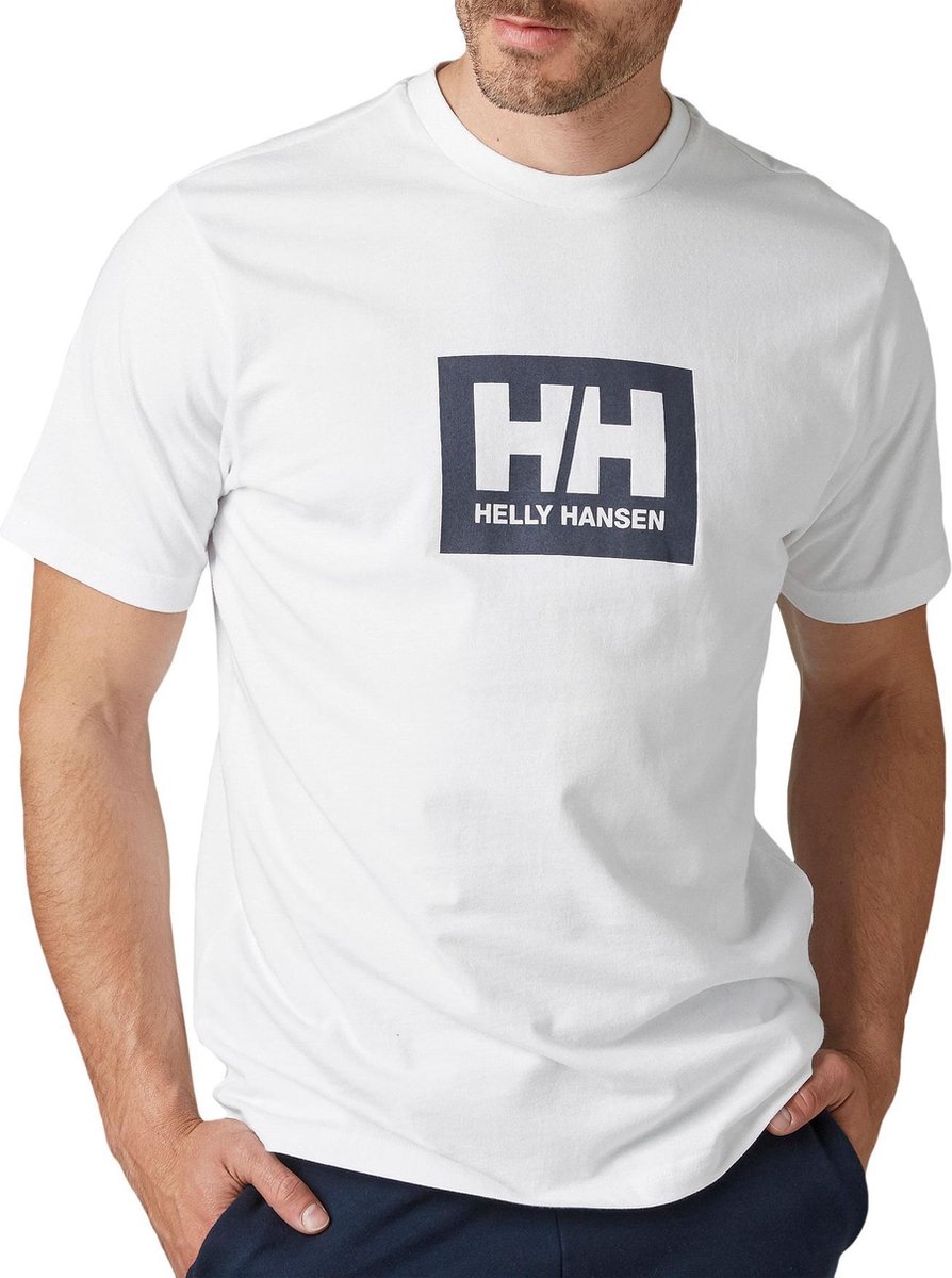 Helly Hansen T-shirt - Mannen - wit/grijs | bol.com