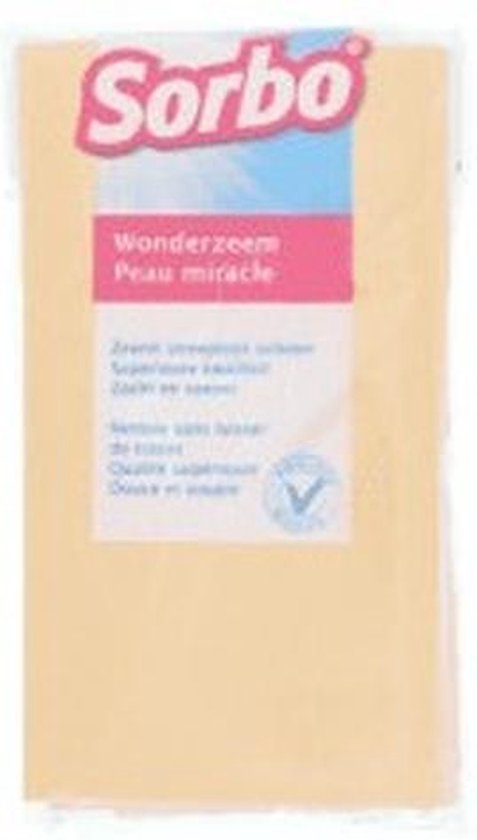 Sorbo Wonderzeem in geel, 38x40 cm.