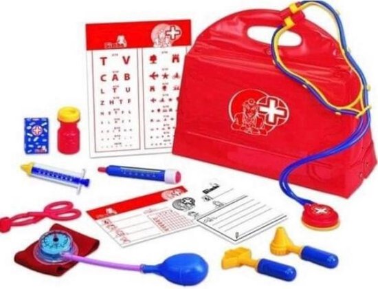 Dokterskoffer met accessoires - Dokterstas - Dokterstas speelgoed -  speelgoed kinderen... | bol.com