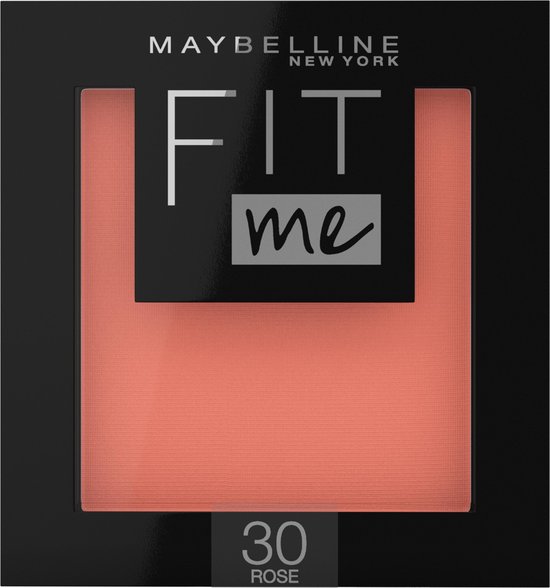 Maybelline fit me blush - 30 rose - roze - natuurlijk ogende rouge