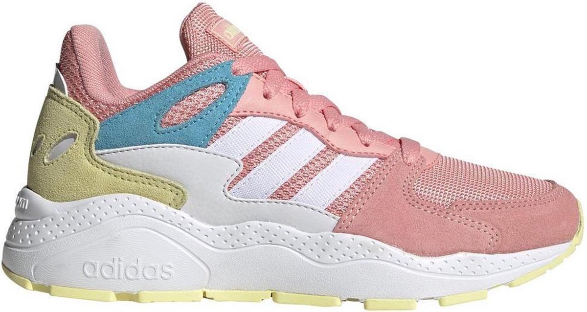 adidas Crazychaos Sneakers - Maat 35.5 - Unisex - roze/wit/blauw/geel |  bol.com