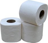 Toiletpapier 40 rol 2-laags  400 vel Recycled tissue wit