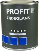 Profit alkyd aflak (terpentine verdunbaar) zijdeglans muisgrijs - 750 ml.