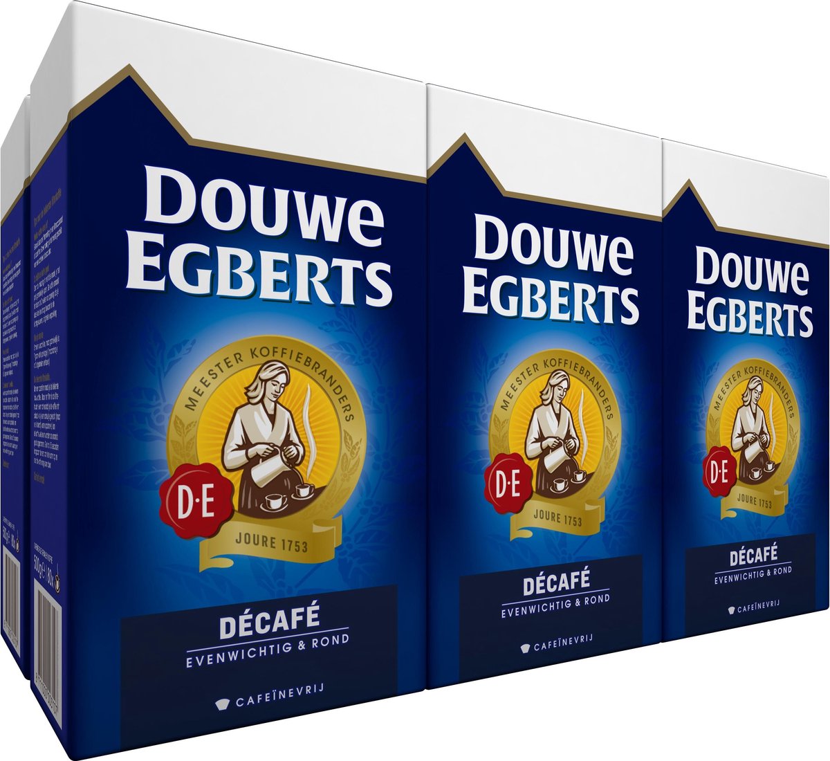 Douwe Egberts Decafé Filterkoffie - 6 x 500 gram | bol.com