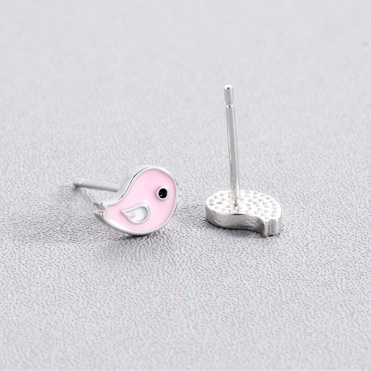 3 paar/set dames oorstekers titanium meisjes oorbellen hypoallergeen kristal heren oorbellen 4 mm/5 mm zilver/zwart/ roségoud/vergulde oorbellen, 5mm, Titanium