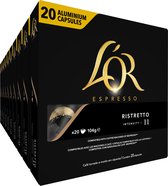 L'OR Espresso Ristretto (11) - 10 x 20 Koffiecups met grote korting