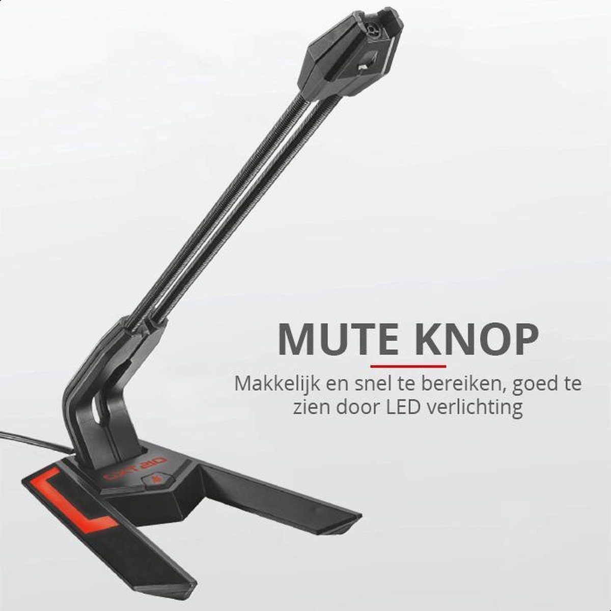 Trust GXT 210 Microfoon | USB | Mute knop | bol