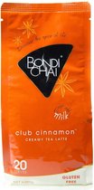 Bondi Chai Latte Club Cinnamon - Glutenvrij - 20 glazen - populair - minder vet