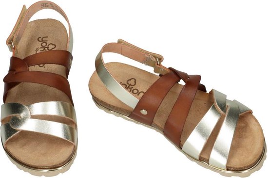 Yokono -Dames - goud - sandalen - maat 41 | bol.com