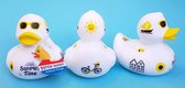 DUTCH DUCKY summertime badeend per set van 2 stuks- badspeelgoed