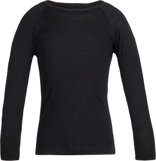 Merino 200 Oasis LS Crewe Thermoshirt Kinderen Black 10