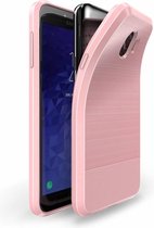 Dux Ducis - Samsung Galaxy J4 2018 hoesje - TPU Back Cover - Mojo Series - Roze