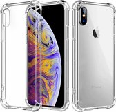 iPhone X/XS hoes - Anti-Shock TPU Back Cover - Transparant