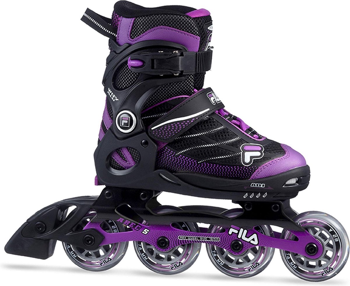 Fila Inlineskates – Maat 38-41 – Unisex – zwart/paars 38-41 Fila Inlineskates – Maat 38-41 – Unisex – zwart/paars 38-41