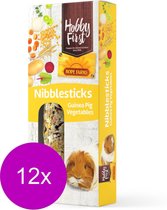 Hobbyfirst Hope Farms Nibblesticks Guinea Pig Vegetables - Knaagdiersnack - 12 x 90 g