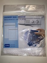 2x laundry zak/ wasmachine zak met rits