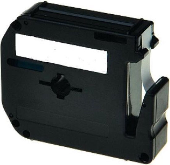 Print-Equipment Alternatief voor Brother P-touch tape cassette MK-231 zwart op wit 12 mm | P-Touch PT-55/ PT-65/ PT-75/ PT-85/ PT-90/ PT-BB4