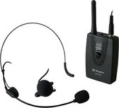 VHF Bodypack Zender met daspeld- en hoofdband microfoon 200.175MHz