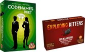 Spelvoordeelset Codenames - Duet & Exploding Kittens Originele Editie - Nederlandstalig Kaartspel