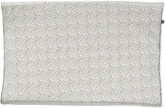 Mies & Co Aankleedkussenhoes - 50x70 cm. - Cozy Dots Offwhite | bol