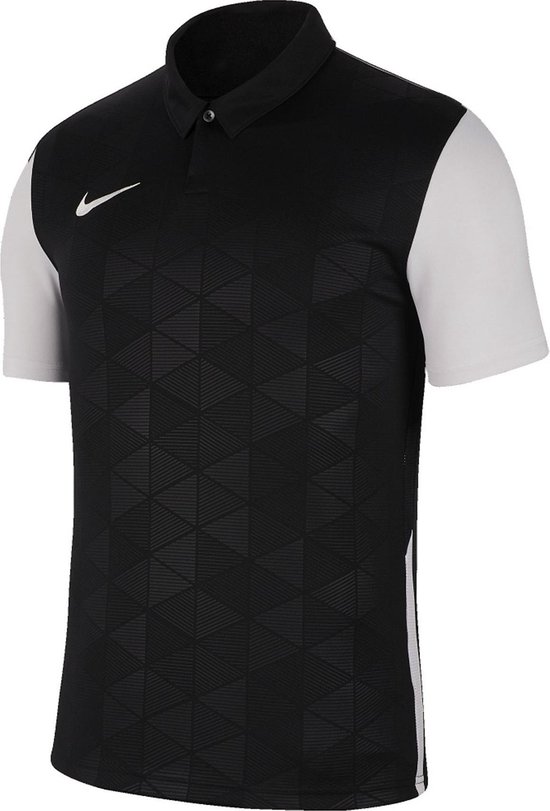 Nike Sportpolo - Maat S  - Mannen - zwart/ wit
