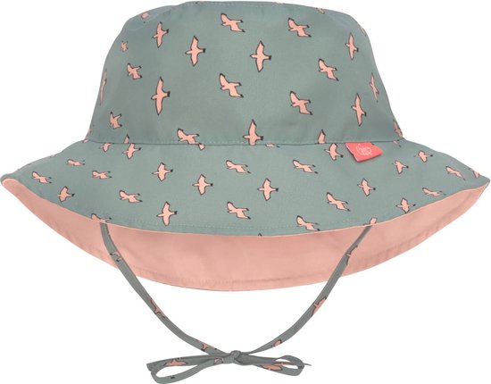 Lässig Splash & Fun Sun Protection Sun Hat Chapeau de pêcheur avec protection UV - Seagull green 3-6 mois, taille 43/45