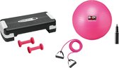 Aerobic Body Sculpture Gym Set Bb-5510 Step + Gym Ball + Dumbbell + Body Trimmer