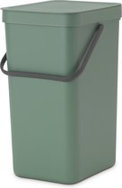 Brabantia Sort & Go poubelle 16 litres - Fir Green