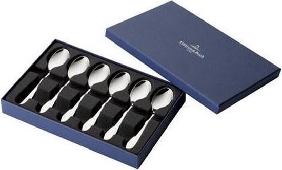 Villeroy & Boch Oscar Espresso-/Mokkalepel - 6 delig