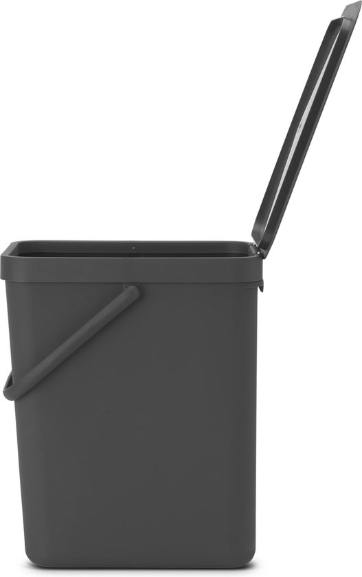 Brabantia Sort & Go poubelle 25 litres - Dark Grey