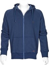 T'RIFFIC STORM Hooded Sweater Blauw - Maat 4XL