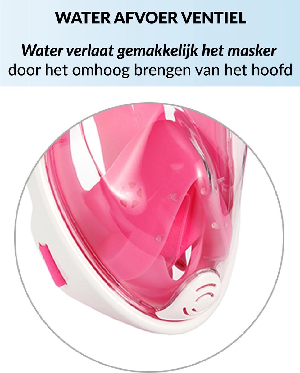 Children's Diving Mask Integral 180° HD Anti-Leak Anti-Fog Diving Mask for Children Toy System with Dry Snorkeling Cute Design for Children 4-14 Years