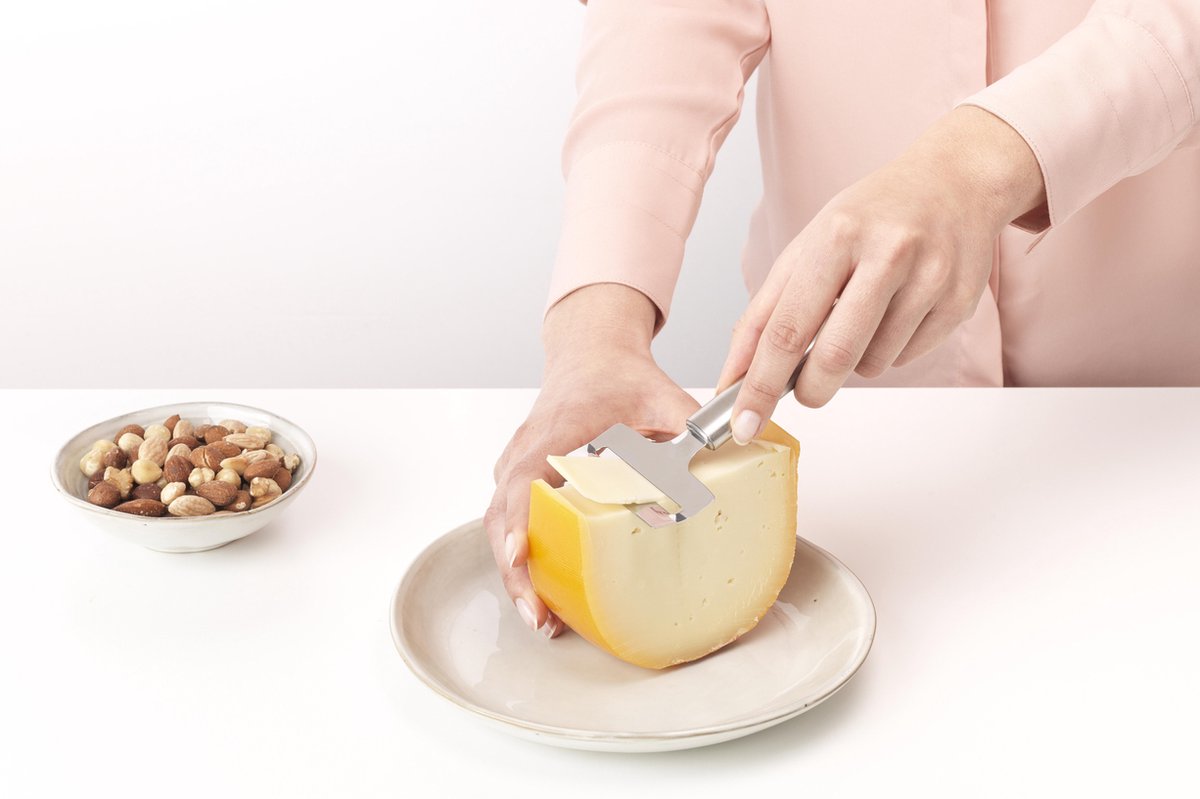 Brabantia Profile Kaasschaaf - voor Jonge Kaas - RVS — cadeau in Kookcadeaus - foto 3