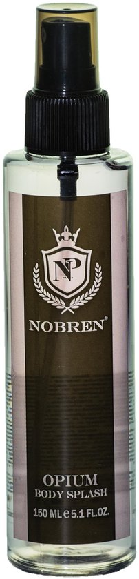 Nobren Opium Bodymist | bodyspray | 150ml |Oriëntaalse Vanille geur|Bodysplash body | bol.com